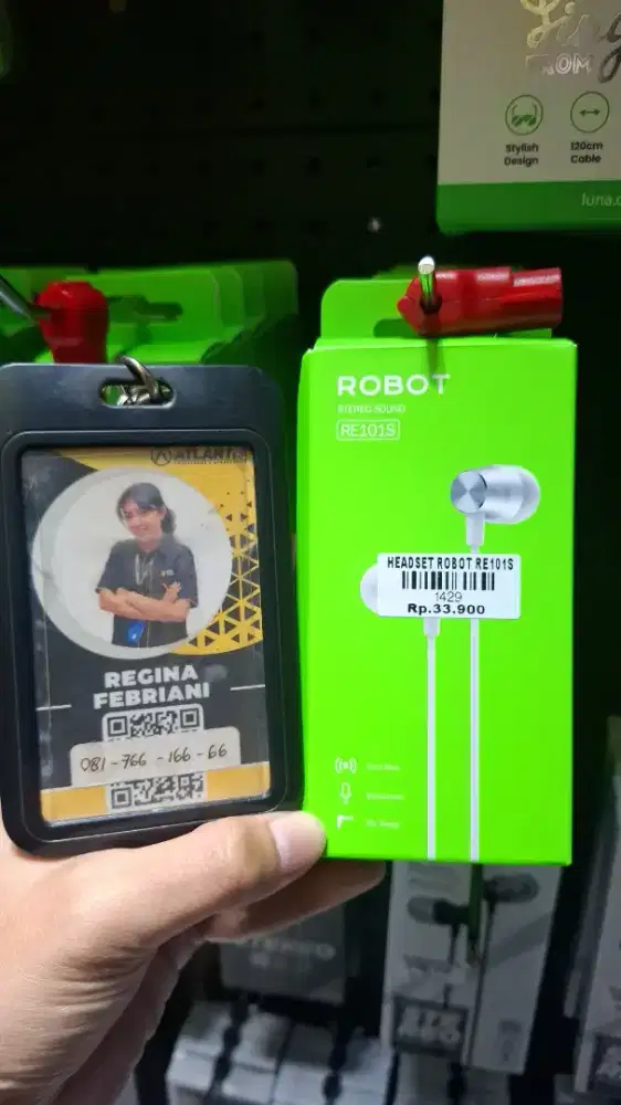 HEADSET ROBOT RE101S | ATLANTIS DAHSYAT