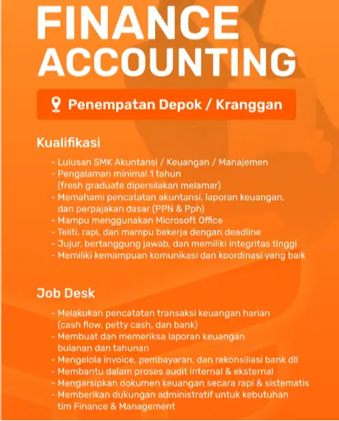 Administrasi Finance Accounting