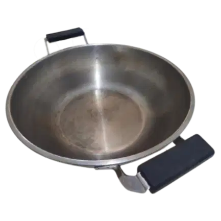 [PII-40] Preloved Wajan/Wok Stainless Steel Heritance Diameter 33.5 cm