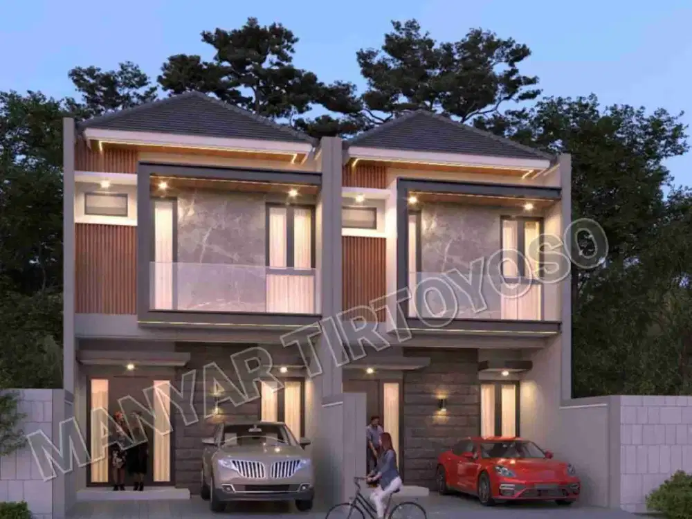 Dijual Rumah Baru Manyar Tirtoyoso 2 lantai