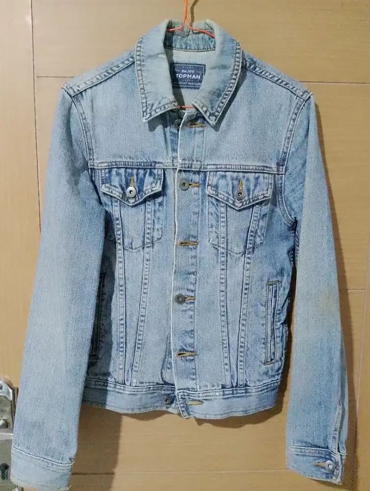 Jaket jeans pria