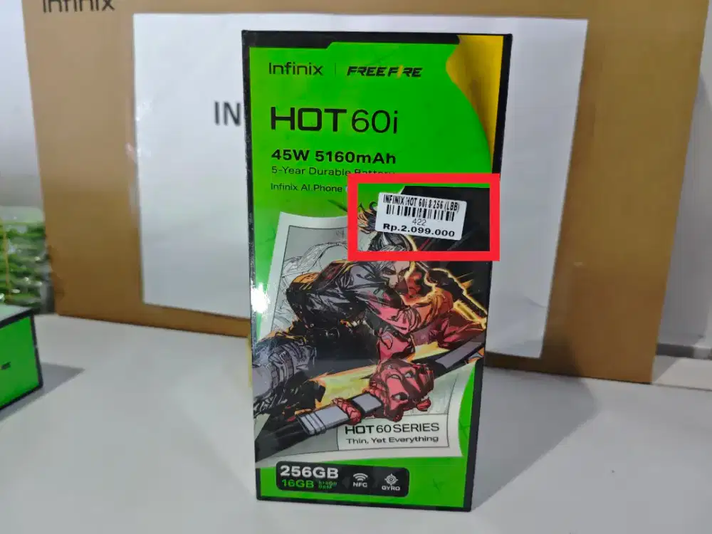 INFINIX HOT 60i RAM 8+8/256GB ATLANTIS DAHSYAT