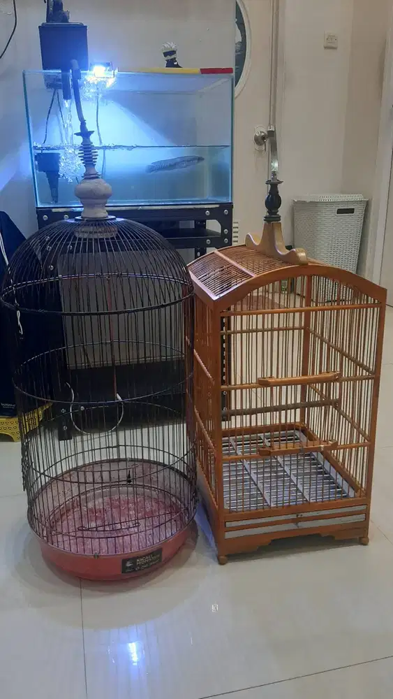 Jual borongan kandang kotak & besi love bird