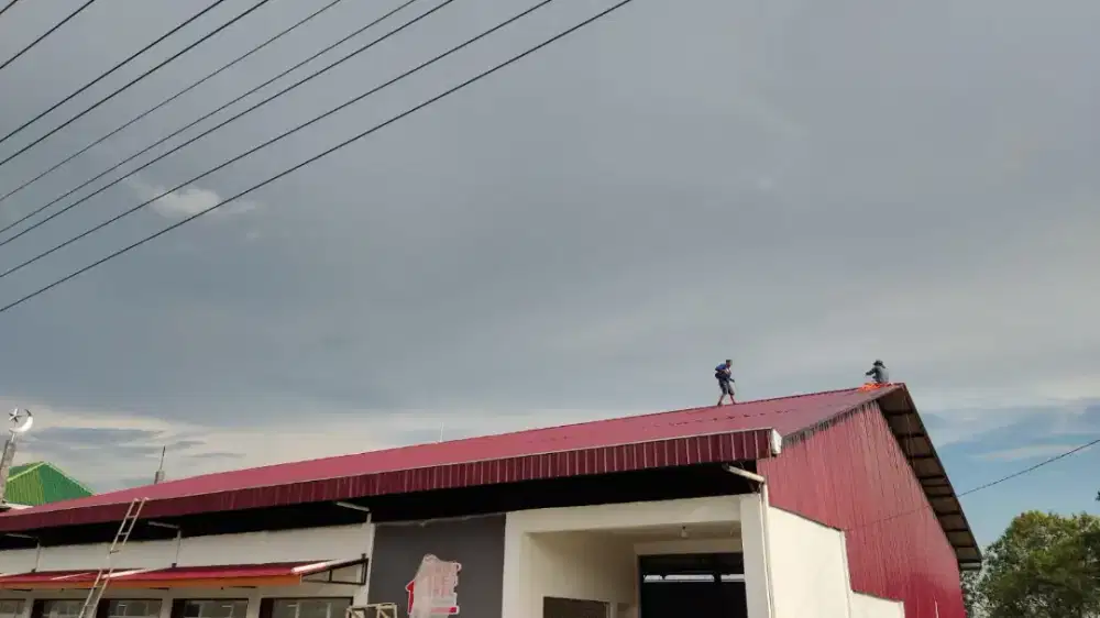 Pasang penangkal petir untuk koperasi merah putih hubungi kami