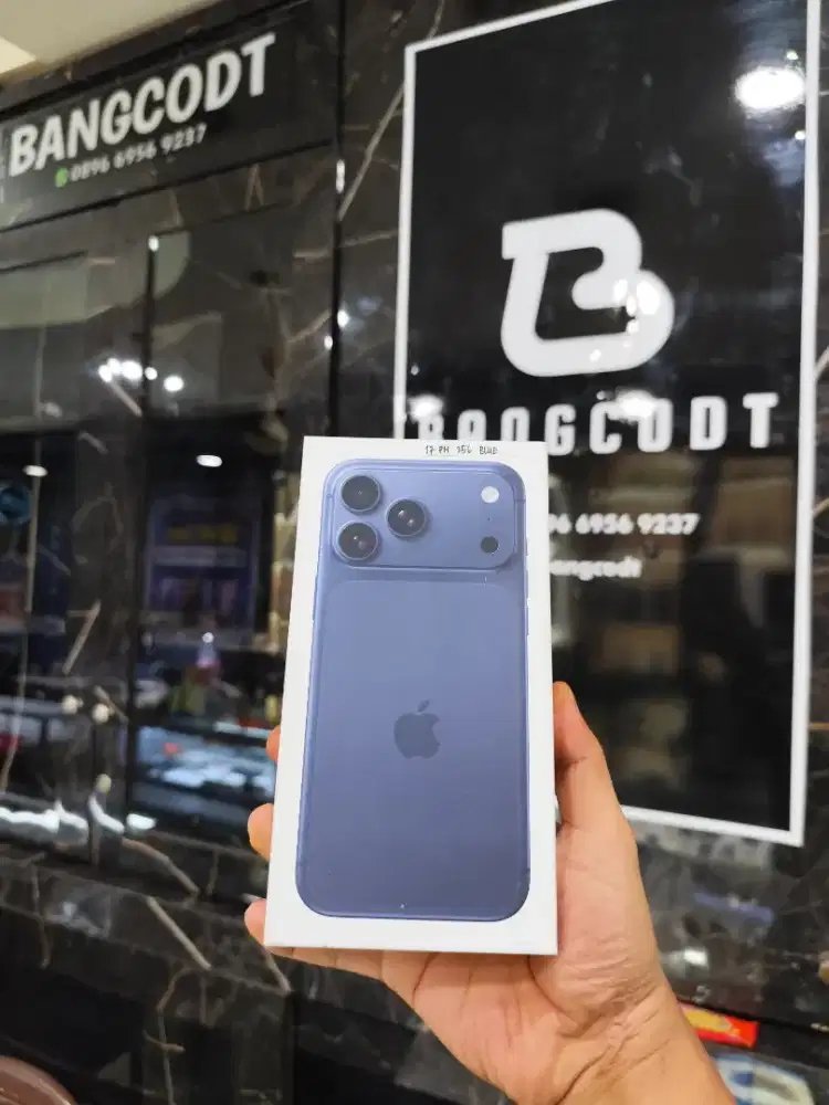 Iphone 17 pro max 256gb new garansi resmi ibox