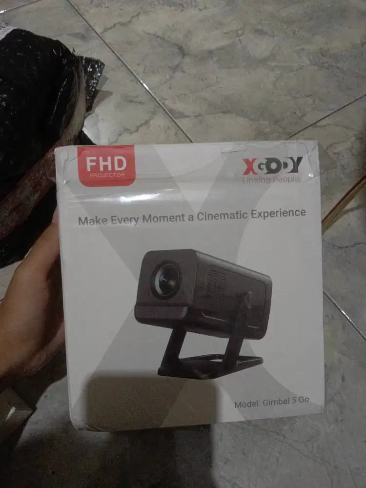 Dijual proyektor XGODY FHD Kondisi baru banget, belum pernah dipakai