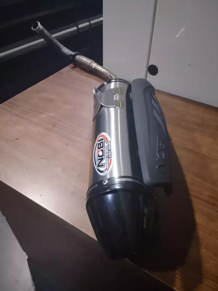 Knalpot Nobi like new 1 bukan pakai lengkap