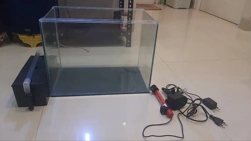 Jual Aquarium ukuran 40x30 fullset