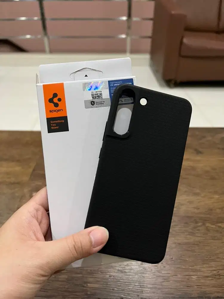 Softase Casing Samsung S22 Plus Spigen Liquid Air Original