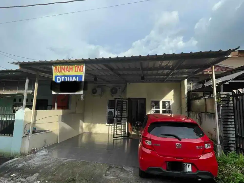 dijual cepat rumah 1 lantai siap huni semi furnish