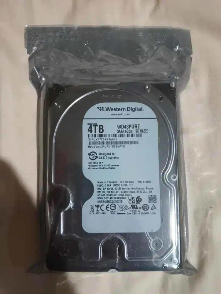 HDD Western Digital 4TB