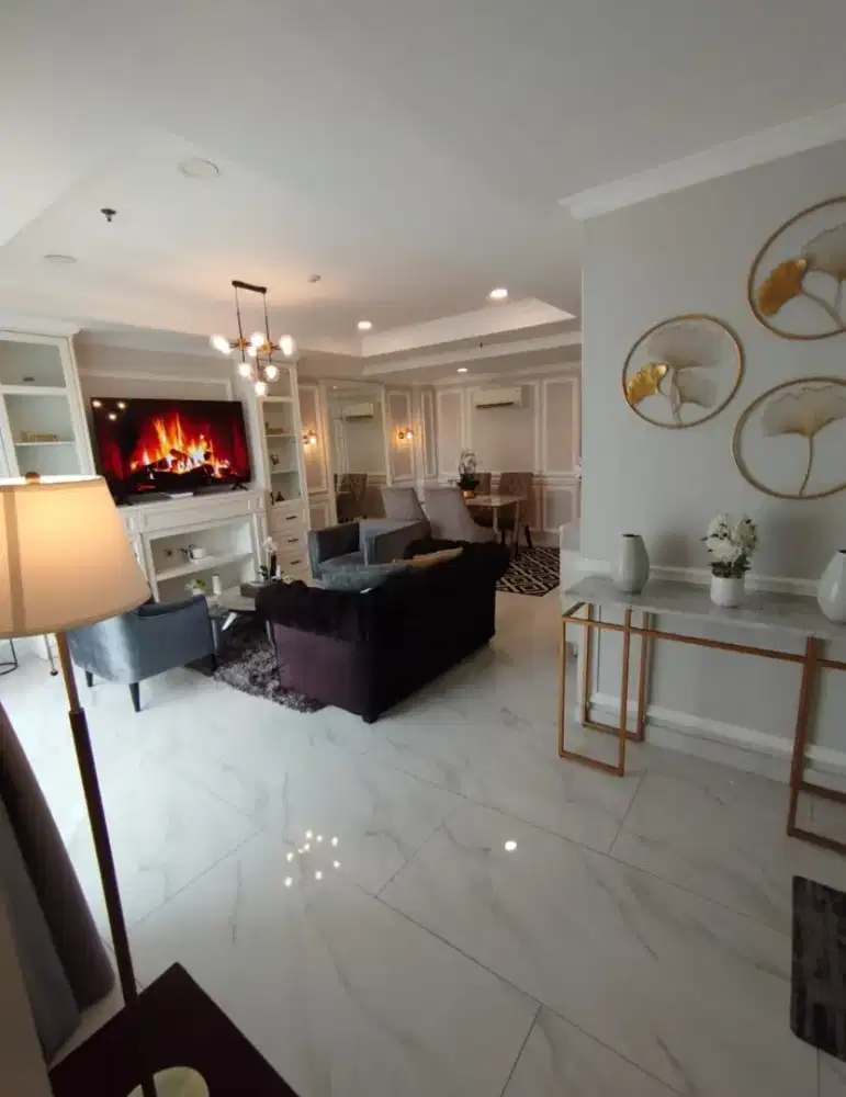 Dijual apartment Mediterania Lagoon full furnish Kemayoran jak - pus