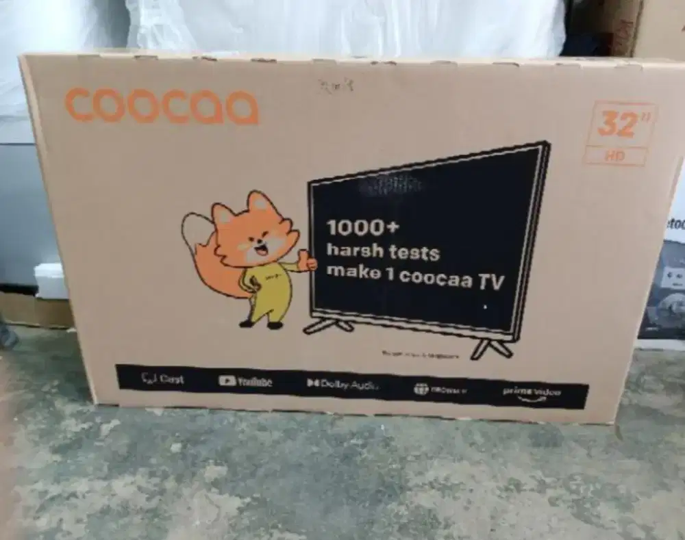 Tv merek cooca masih segel