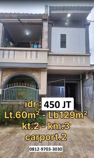 Rumah 2 Lantai Puri Bukit Depok