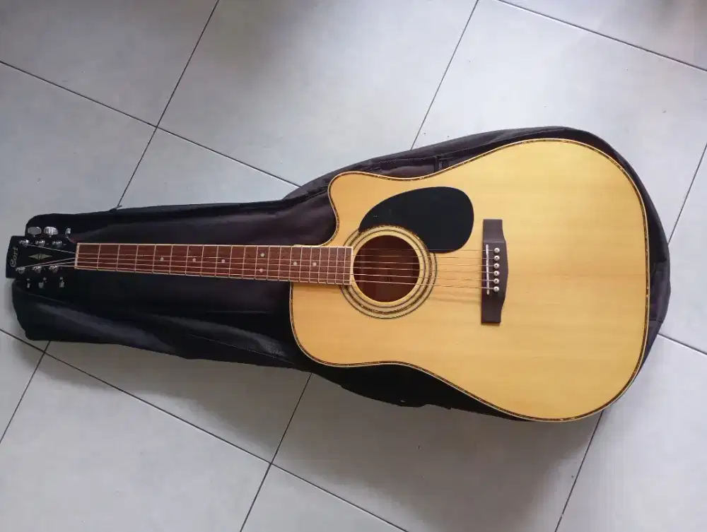 Gitar akustik elektrik Original Cort AD880CE NAT