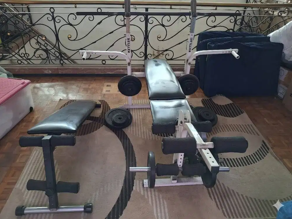 Sit Up Bench Kettler 2 Set