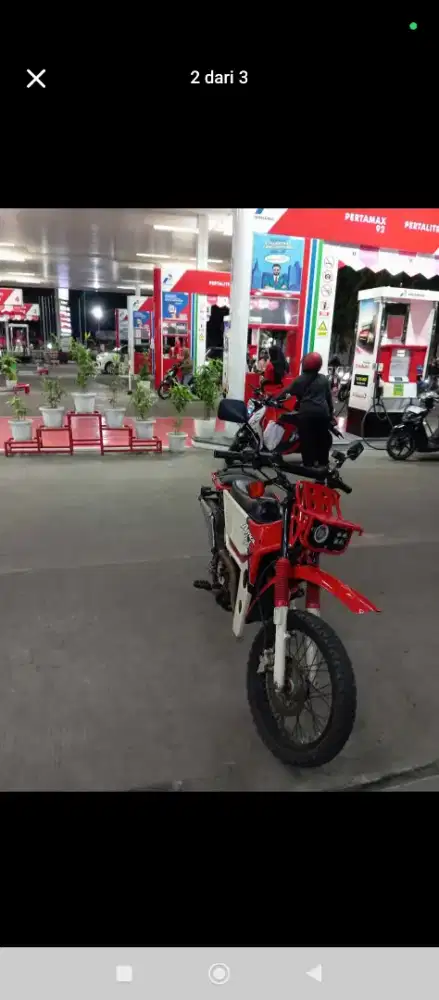 DIJUAL motor honda astrea prima custom