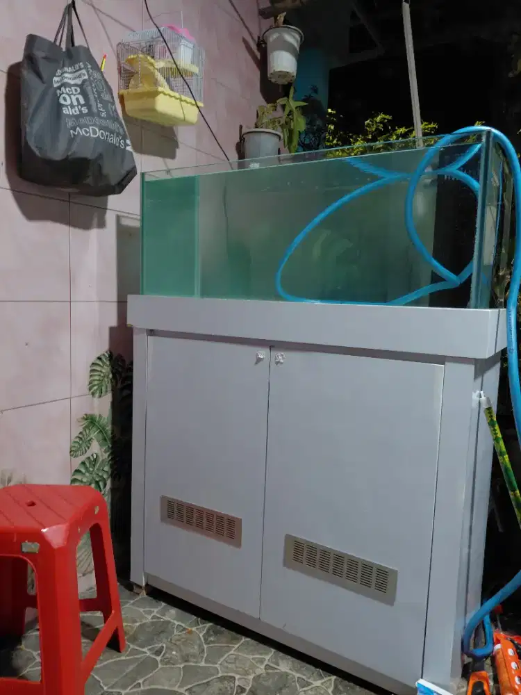 Aquarium sum filter cabinet - aquarium set - aquarium  laut