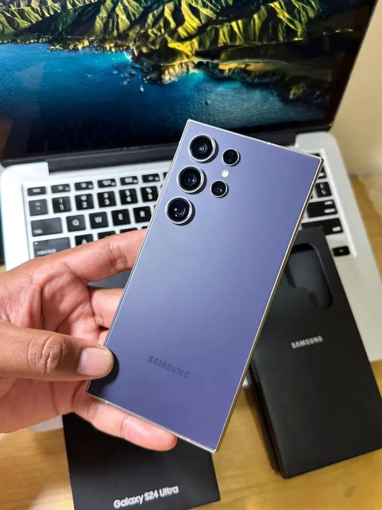Samsung S24 Ultra 12/512GB SEIN Titanium Violet | Fullset Mulus
