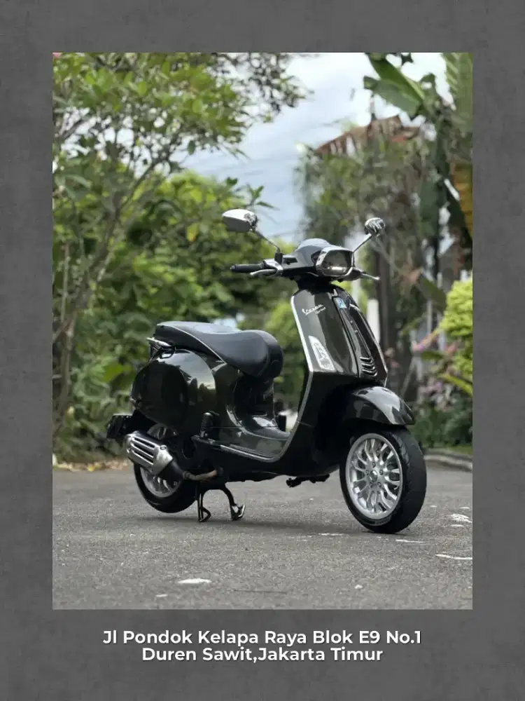 JUAL VESPA SPRINT 150 IGET TAHUN 2016 PERFECT CONDITION