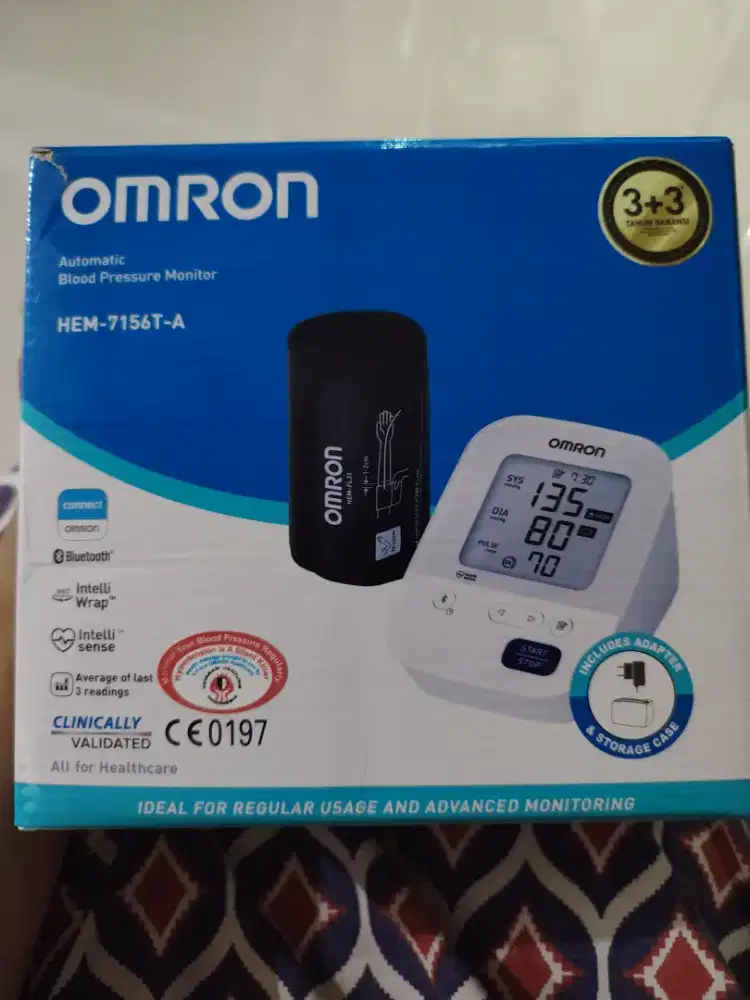 Tensimeter Digital Omron HEM 7156T-A Bekas