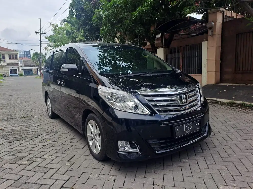 Toyota Alphard G ATPM 2014.HITAM MULUS ORISINIL