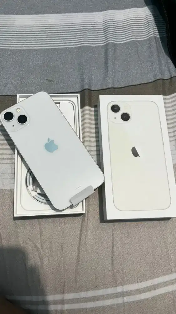 Iphone 13 128gb IBOX BNOB wrnaStarlight NON AKTIF With Adapater IT 20w