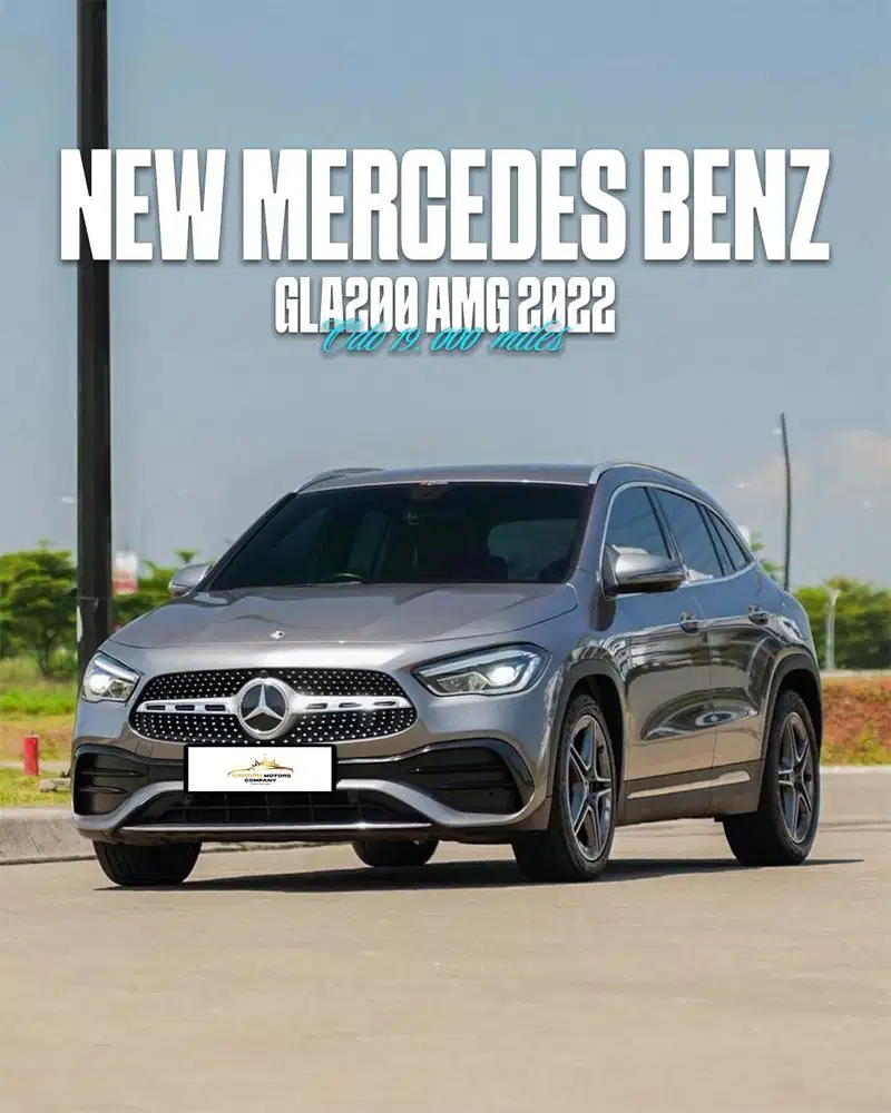 Good Deals - New Mercedes Benz GLA200 AMG 2022
