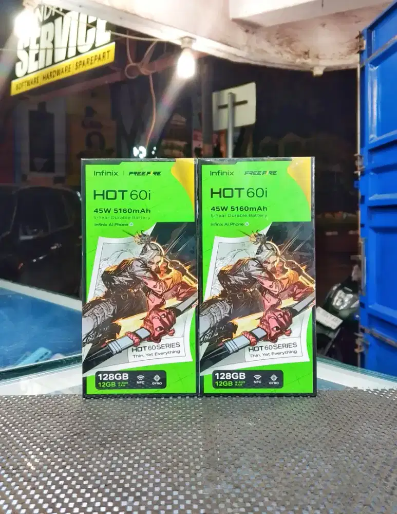 Baru..infinix Hot 60i Ram 6+6/128 Segel/Garansi resmi.