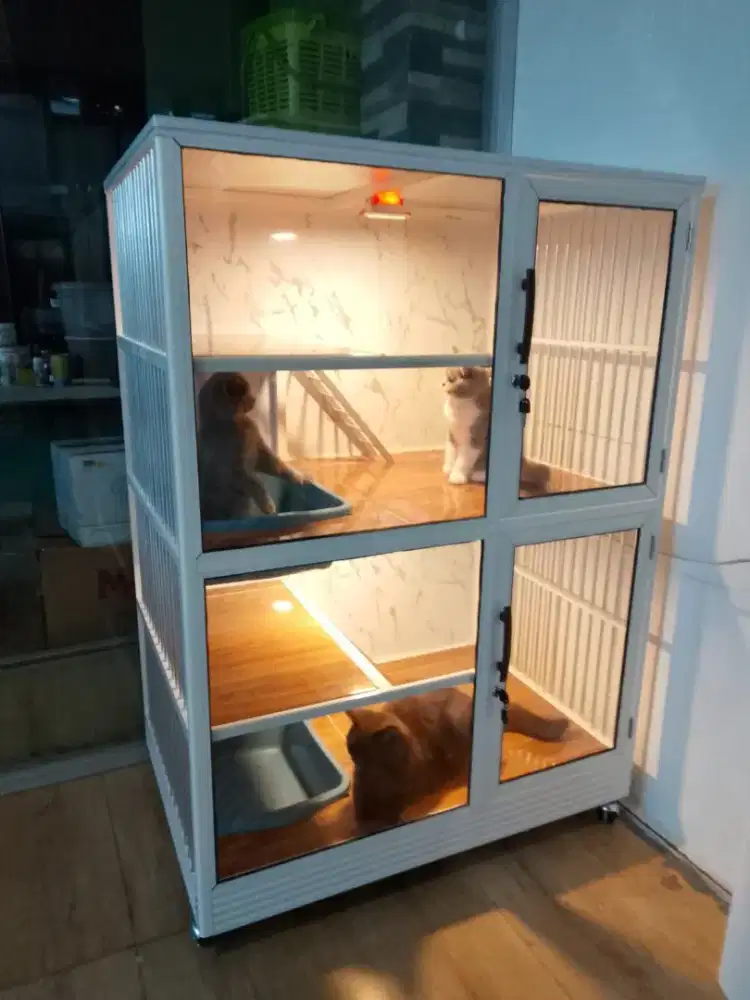 KANDANG ALUMUNIUM READY