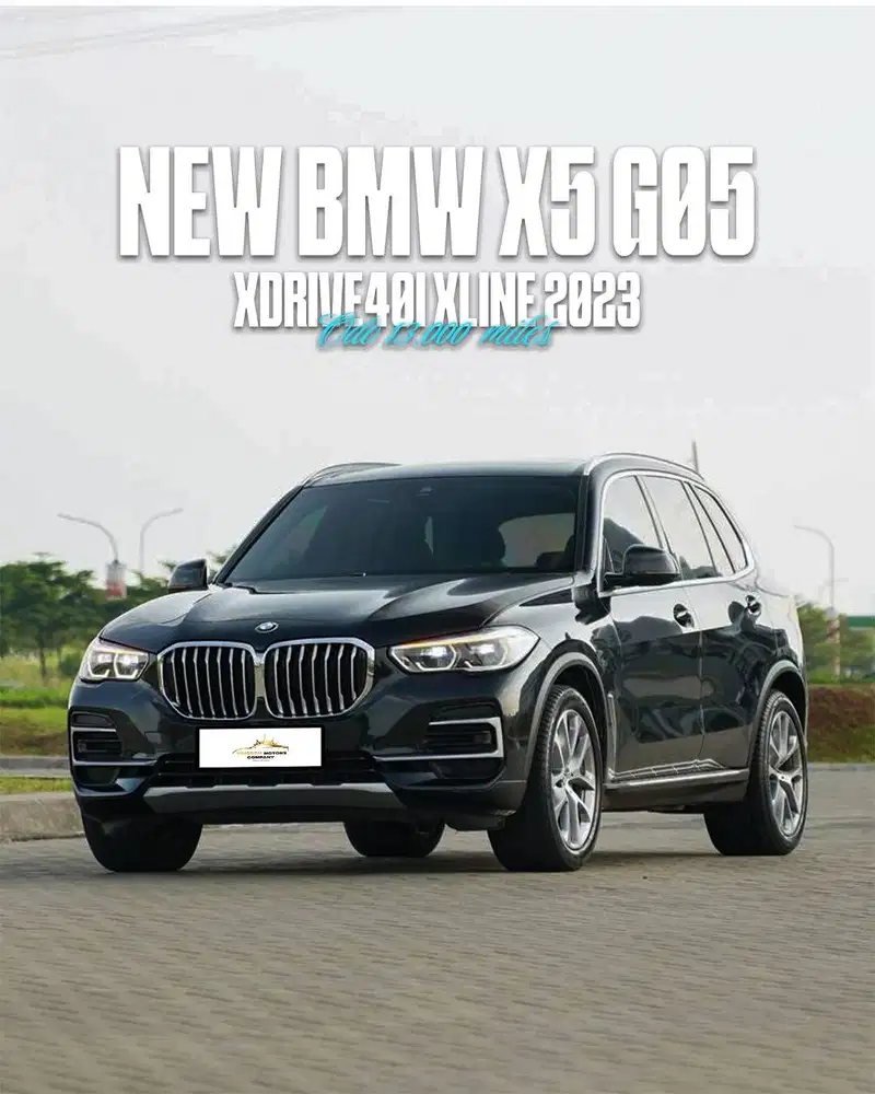 Good Deals Very Low ODO - New BMW X5 G05 xDrive40i xLine 2023