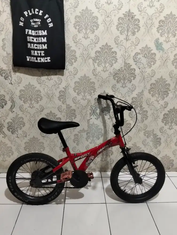 Sepeda BMX anak ukuran 16 untuk umur 4-7 tahun