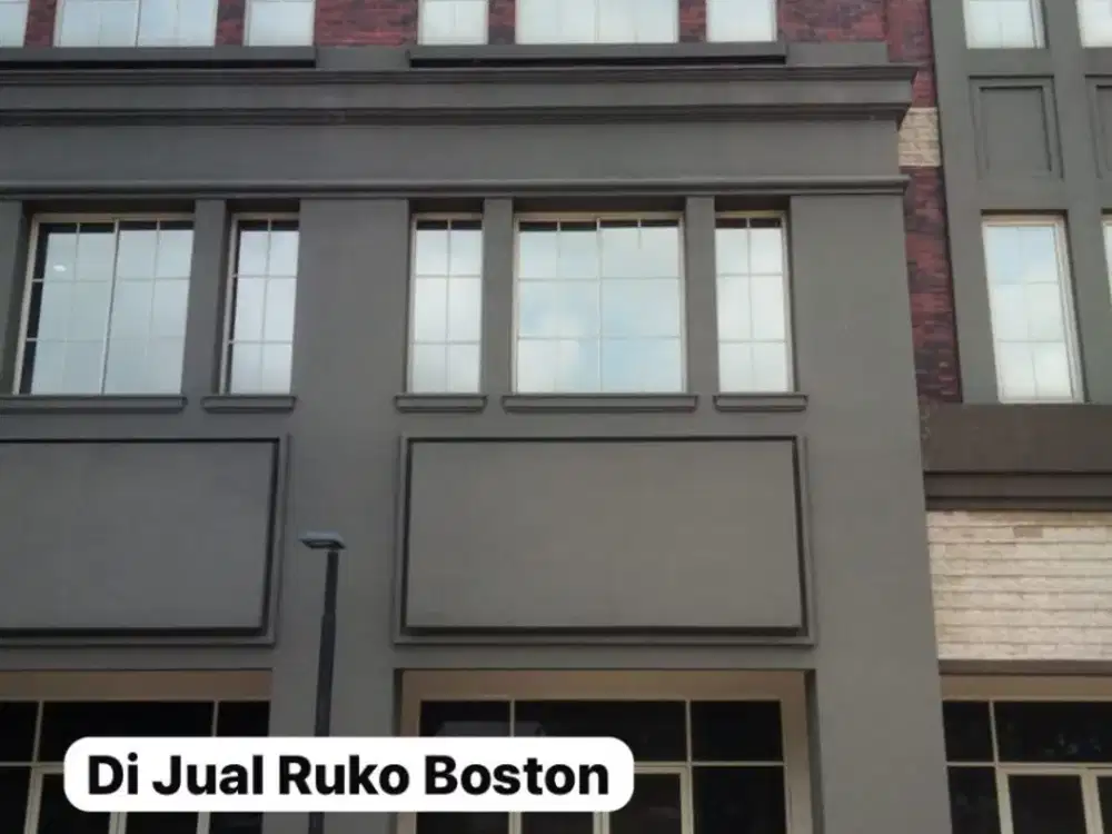 Ruko Dijual Murah,Boston,Pik 2,Uk 4.5X15m,3 Lantai,Cash,Harga:5,1 M
