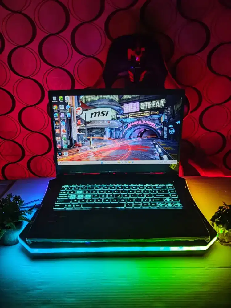 Laptop Gaming MSI THIN 15 RTX 4050 Core i7 GEN 12 RAM 16Gb SSD 512Gb