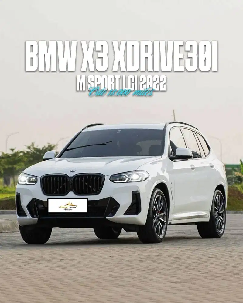 Flash Sale Good Deals - BMW X3 xDrive30i M Sport LCI 2022