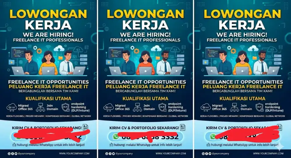 LOWONGAN FREELANCE IT