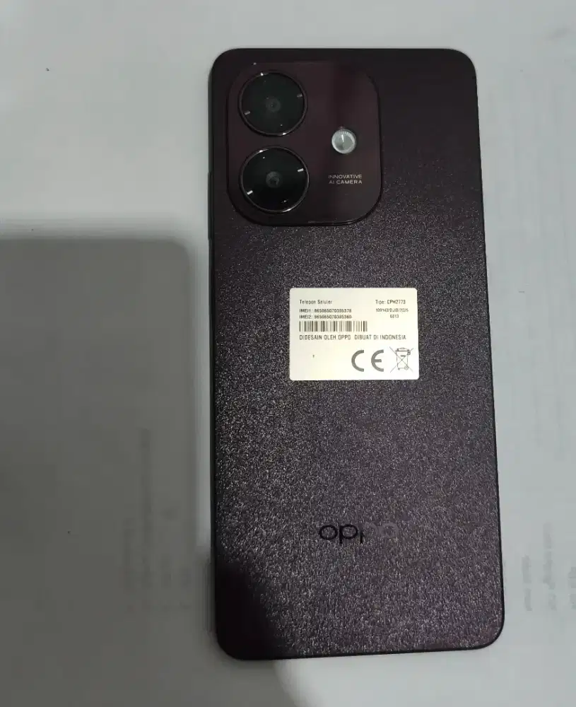 Oppo A5i ram 4+4 128gb