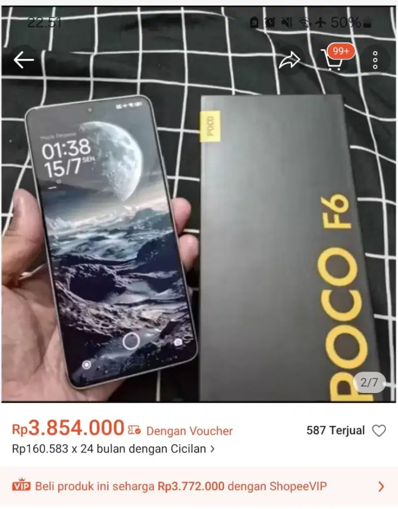 Poco F6  8/256GB