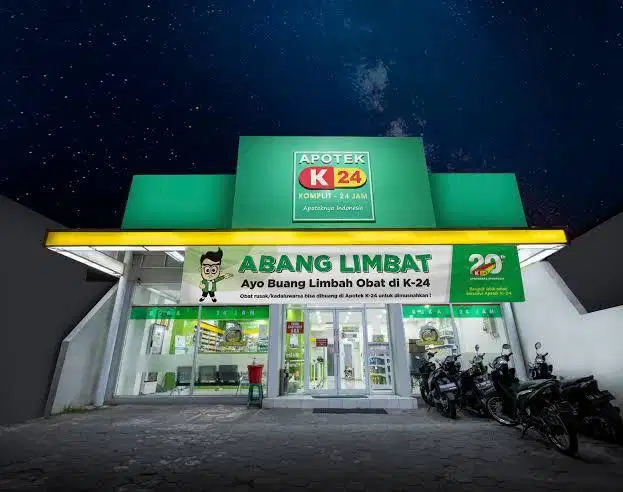 Lowongan kerja kurir motor K24 (Obat)