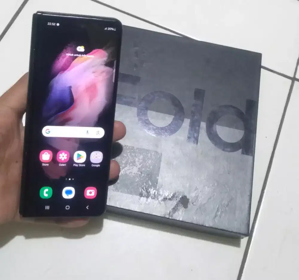 Samsung ZFold 3 Ram 12/256gb Fullset