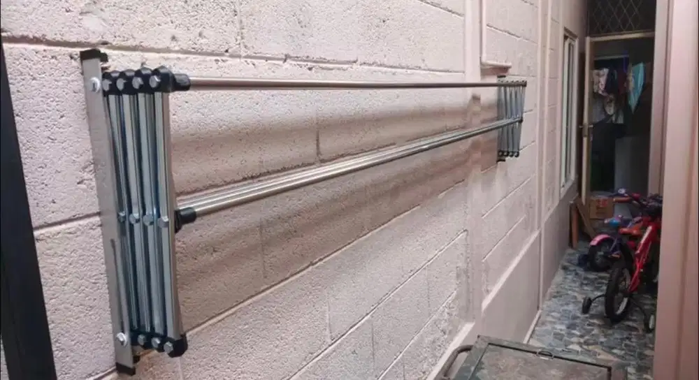 JEMURAN LIPAT DINDING JUMBO 7 GALANG