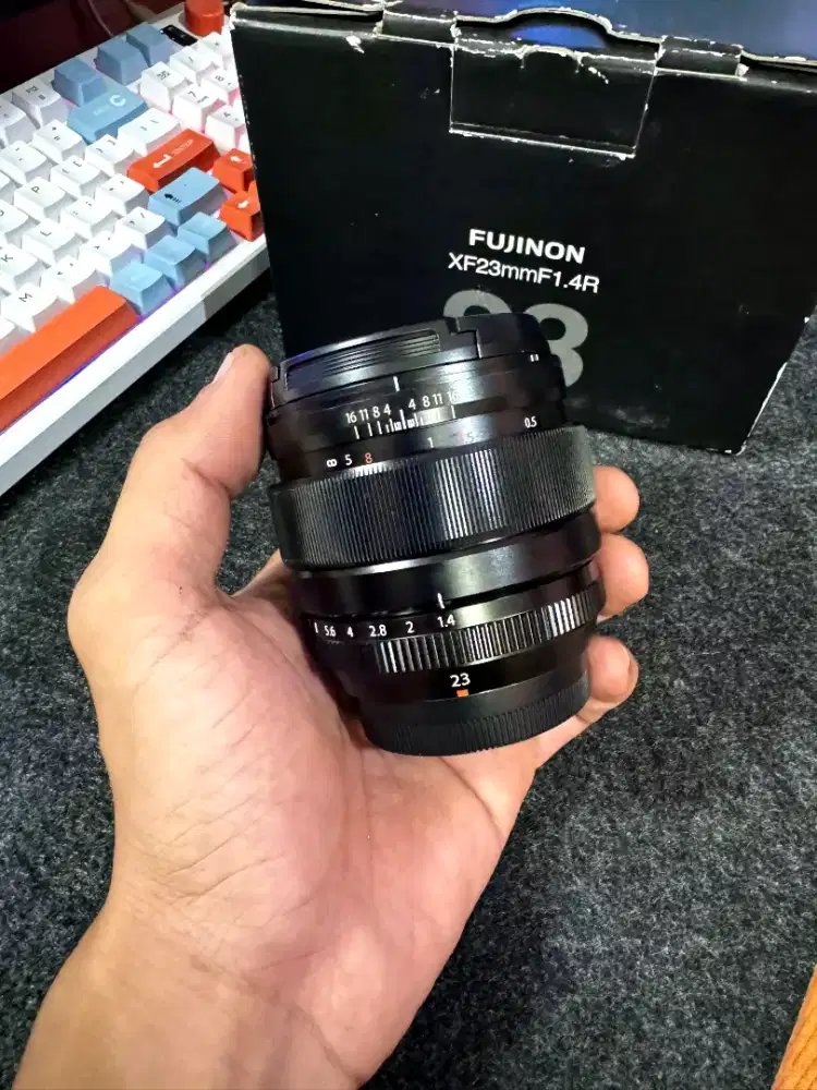 LENSA FUJIFILM FUJINON FUJI XF 23MM F1.4 R MULUS