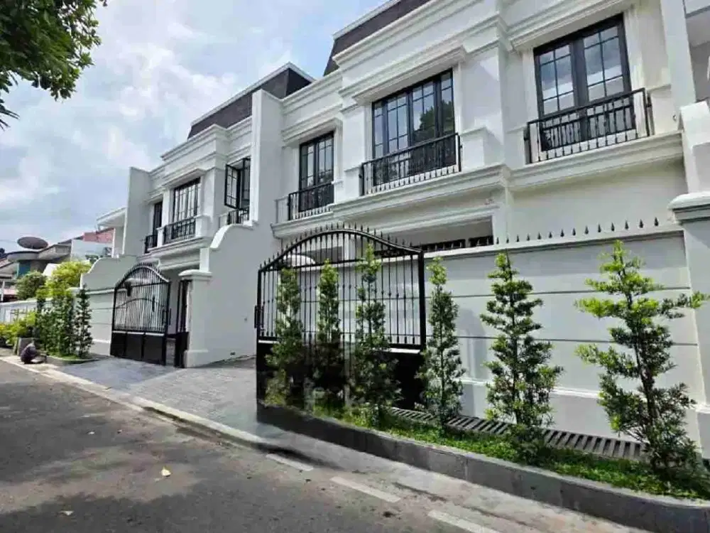 Dijual Rumah Baru American Style Dalam Komplek Di Cempaka Putih Jakarta Pusat