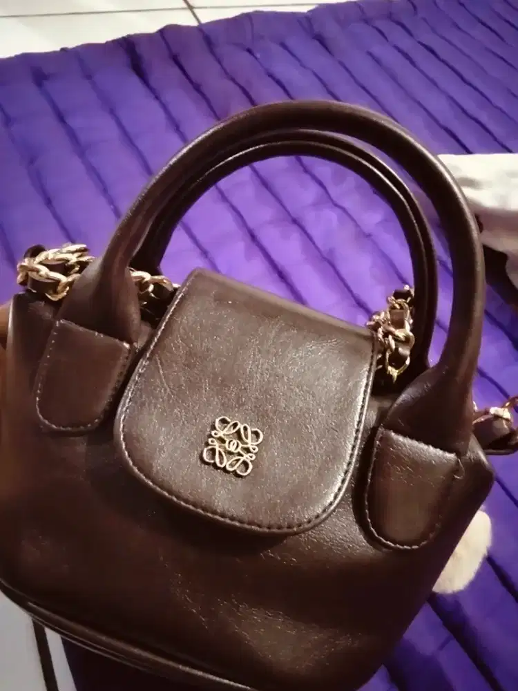 Tas Kulit Wanita Warna Coklat