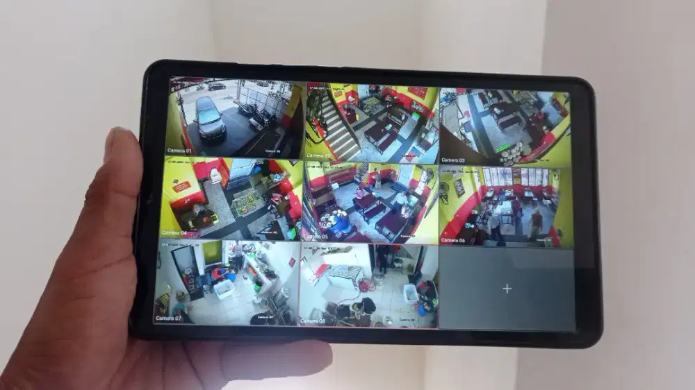 Hikvision paket 2jtan 2 camera 2mp free bagus puas