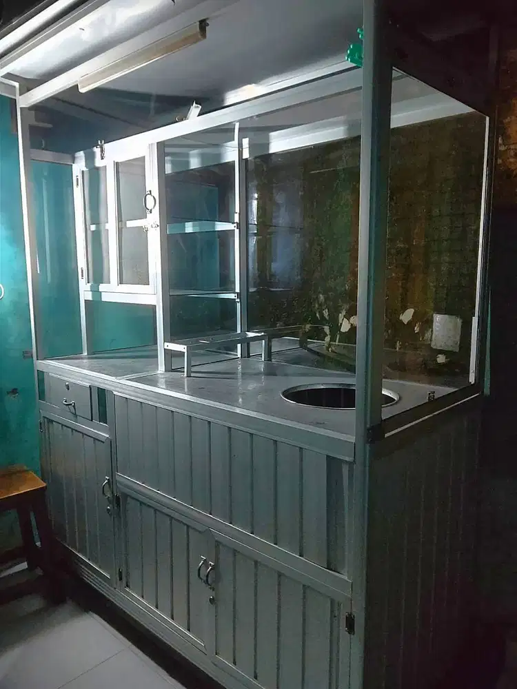 Gerobak soto atau bakso