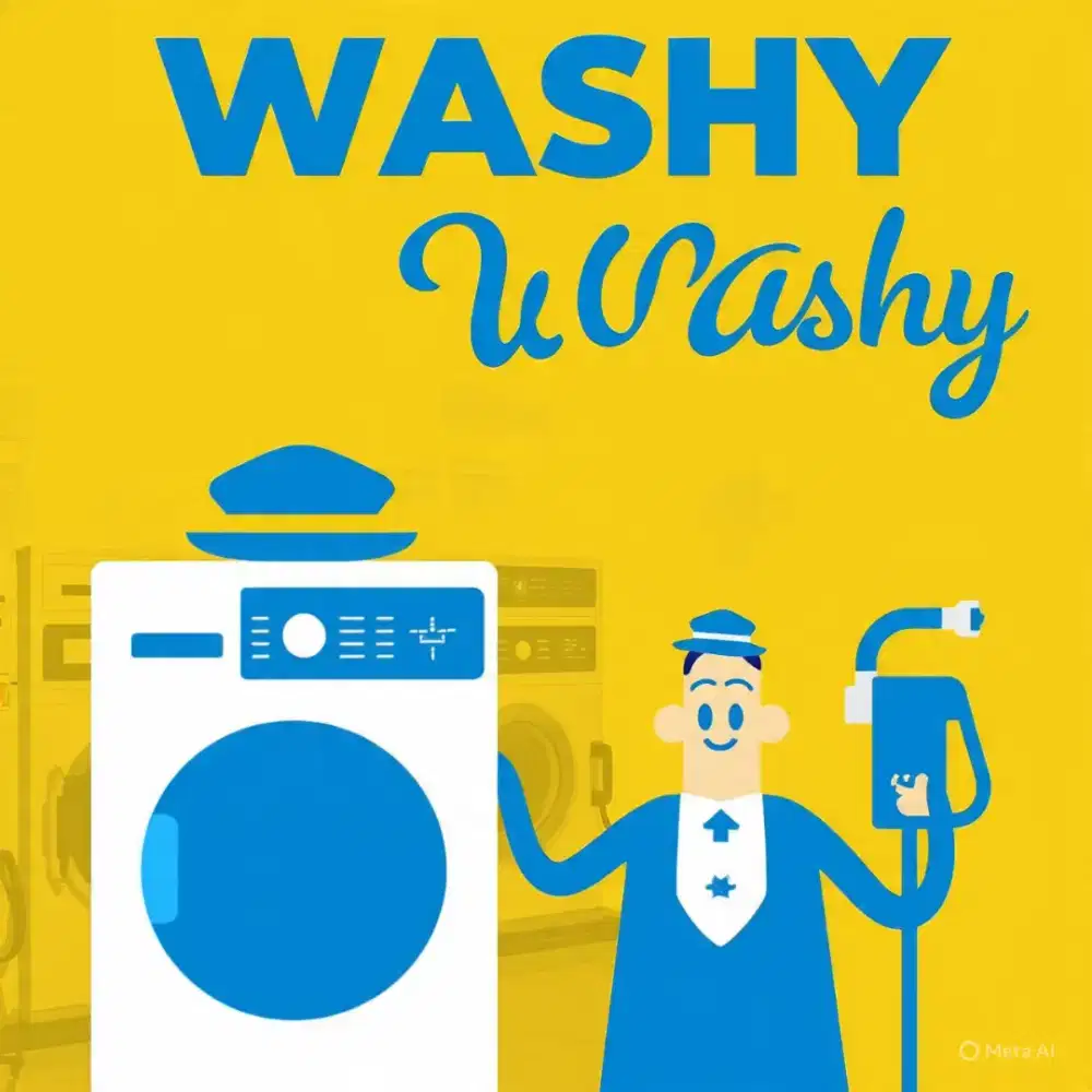 Karyawan laundry dan galon