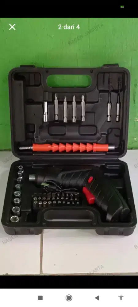 Bor listrik new baru hadiah