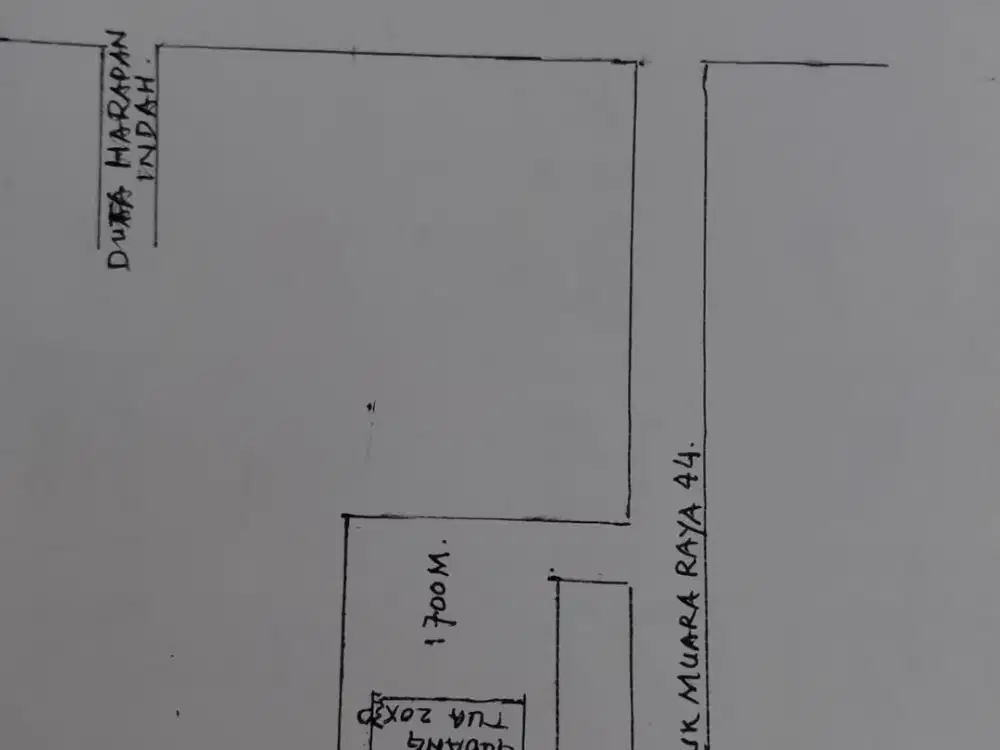 JUAL CEPAT Tanah 1700meter HGB di Kapuk Muara Jakarta Utara