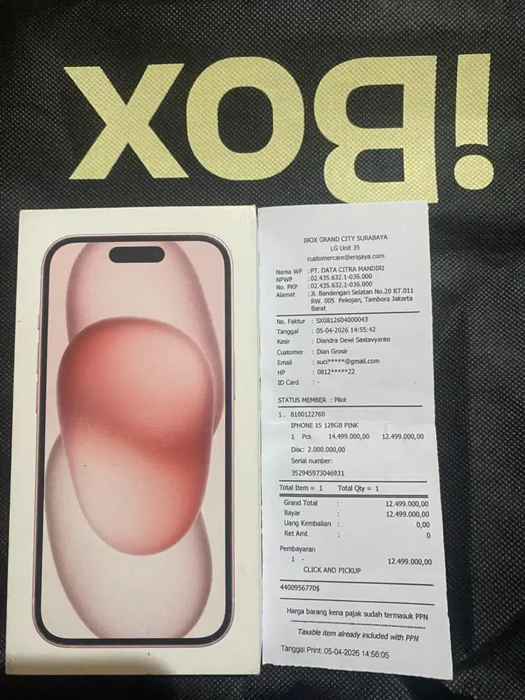 Iphone 15/128 iboc new segel